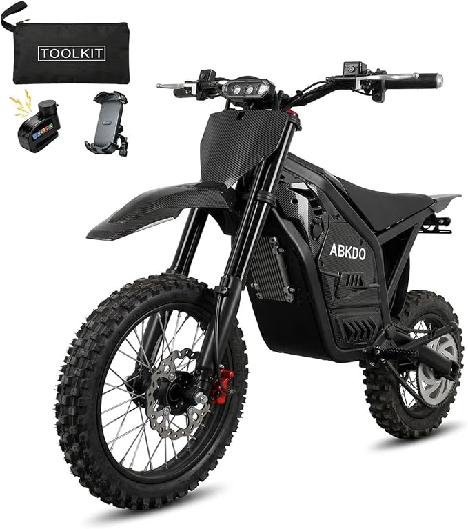 Electric Dirt Bike for Teens Adults, 4000W Motor, 48V Battery，45MPH