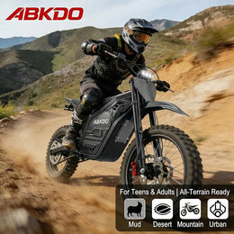 Electric Dirt Bike for Teens Adults, 4000W Motor, 48V Battery，45MPH