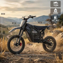 Electric Dirt Bike for Teens Adults, 4000W Motor, 48V Battery，45MPH